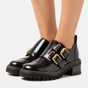 See by Chloe Mallory Leather Brogues